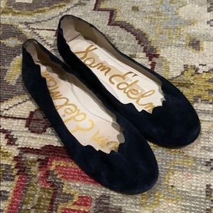 Sam Edelman black suede flats 9